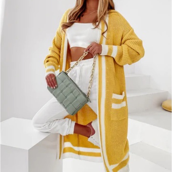 #11 Citrus Maxi Knitted Cardigan-LAST ONE - Picture 3 of 8